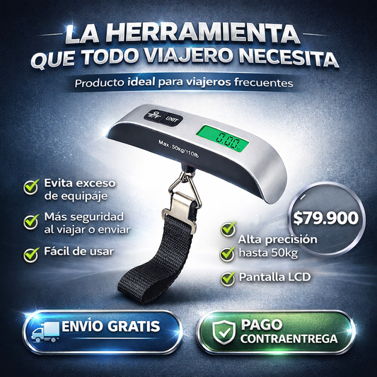 Bascula Digital LCD Equipaje